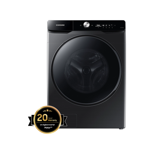 Samsung 16kg BubbleWash™ Smart Front Load Washing Machine -  Black Caviar (Photo: 3)